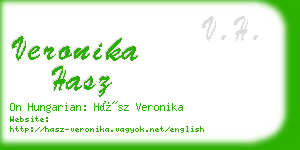 veronika hasz business card